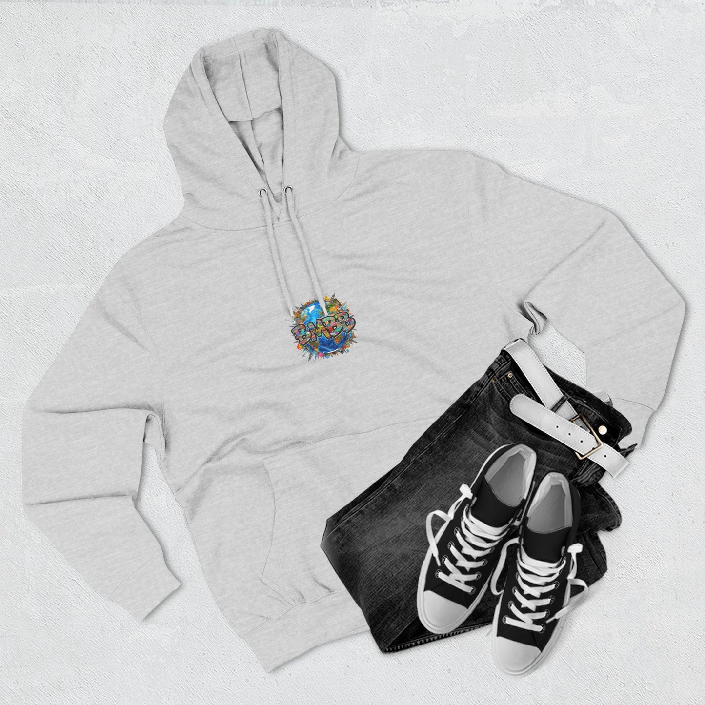 BMBB Hoodie- original BMBB Logo & Samurai Back Graphic