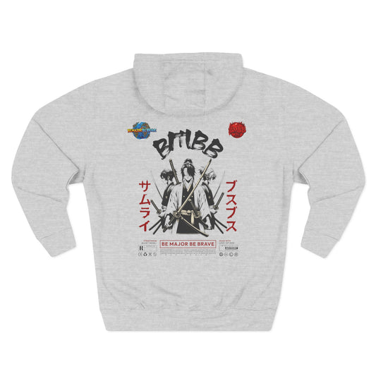 BMBB Hoodie- original BMBB Logo & Samurai Back Graphic