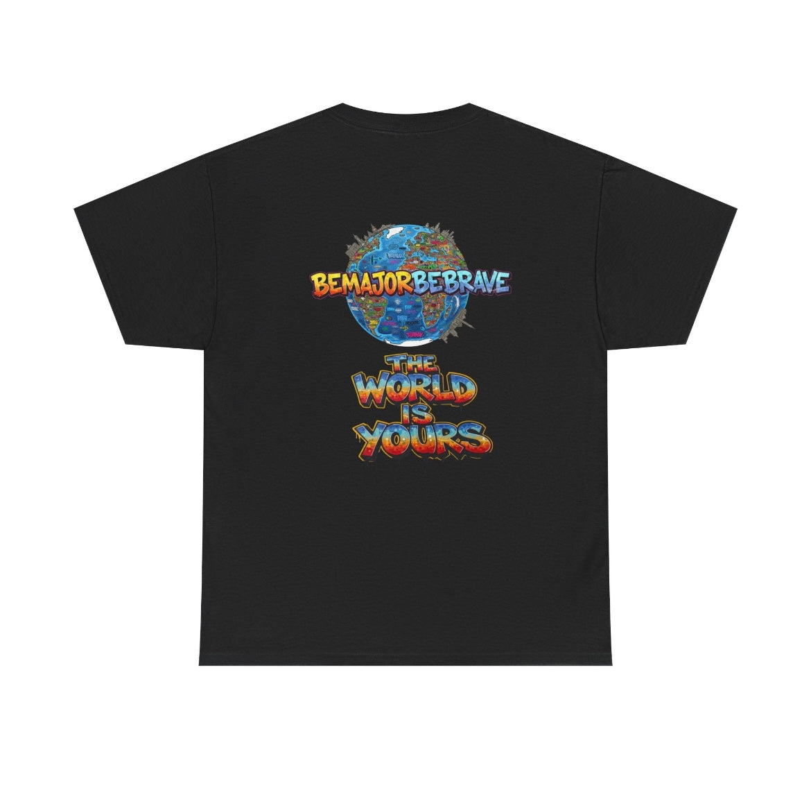 The World Is yours Globe tee
