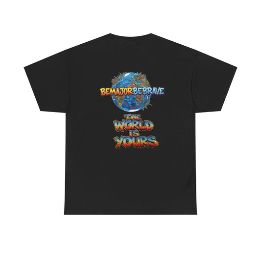 The World Is yours Globe tee