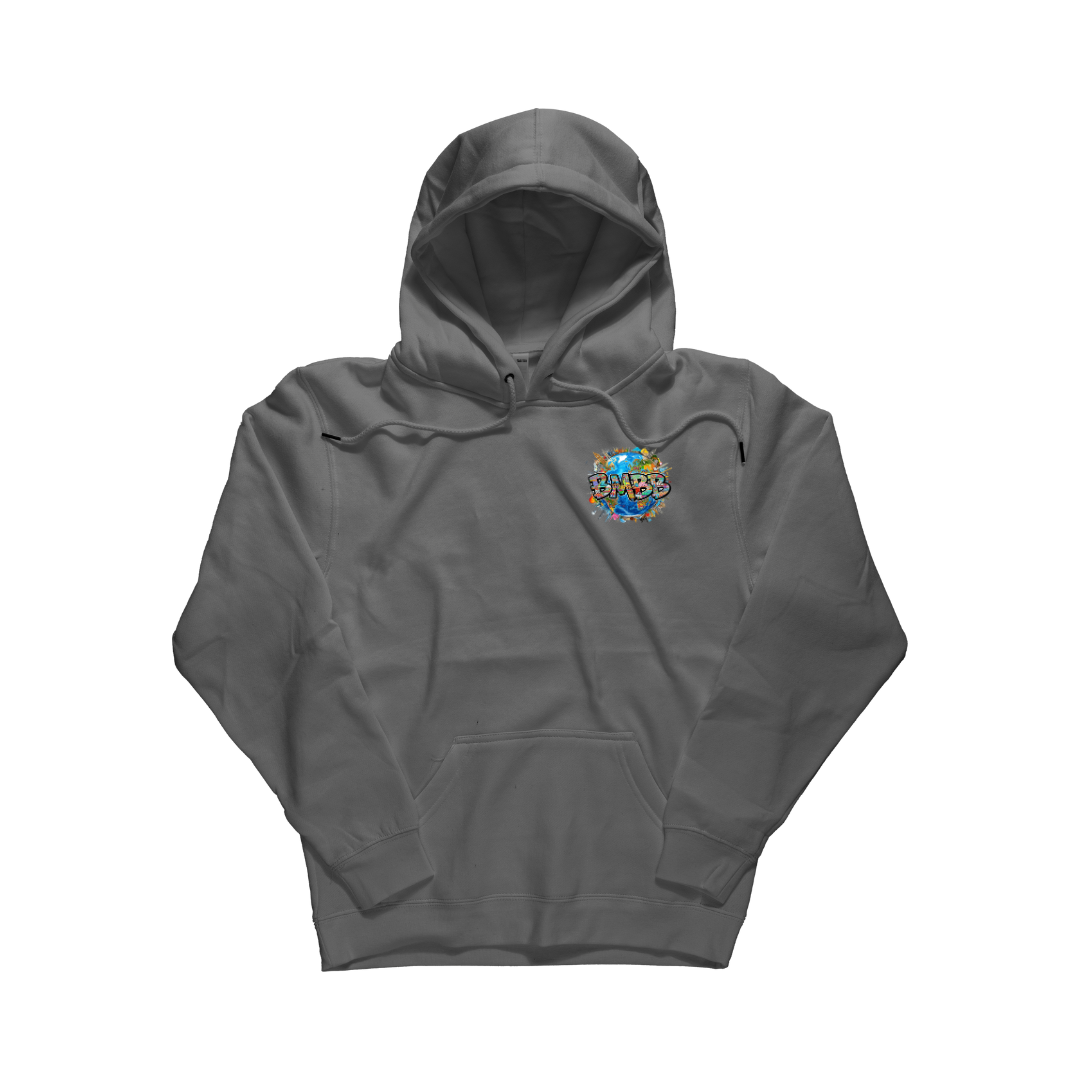 BMBB Hoodie- original BMBB Logo & Samurai Back Graphic